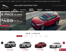 Tablet Screenshot of jaguarhuntington.com